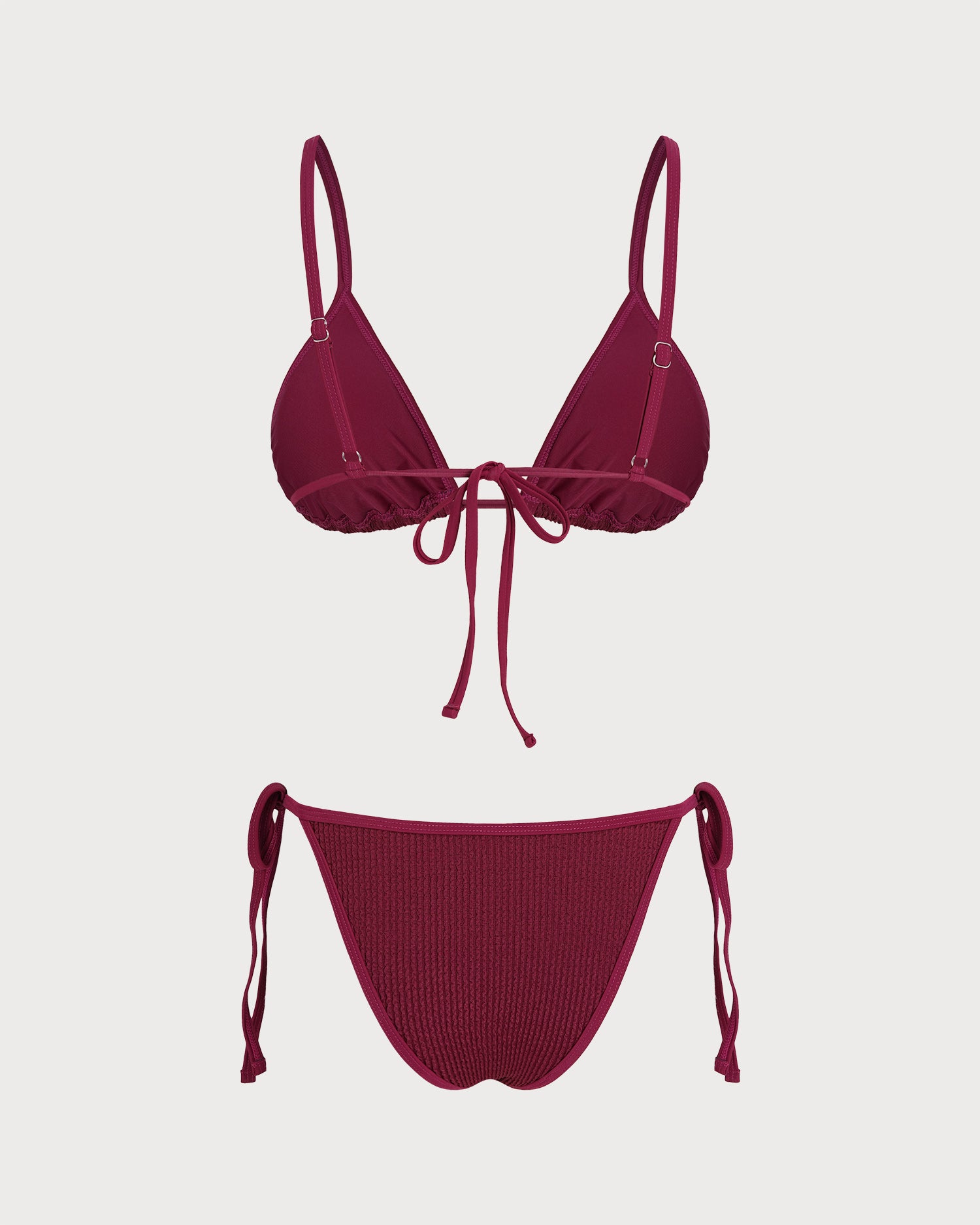Women's Knitted Polyester Bikini Set - RIHOAS - 02