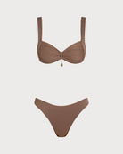 Women's Knitted Polyester Bikini Set Bikinis - RIHOAS