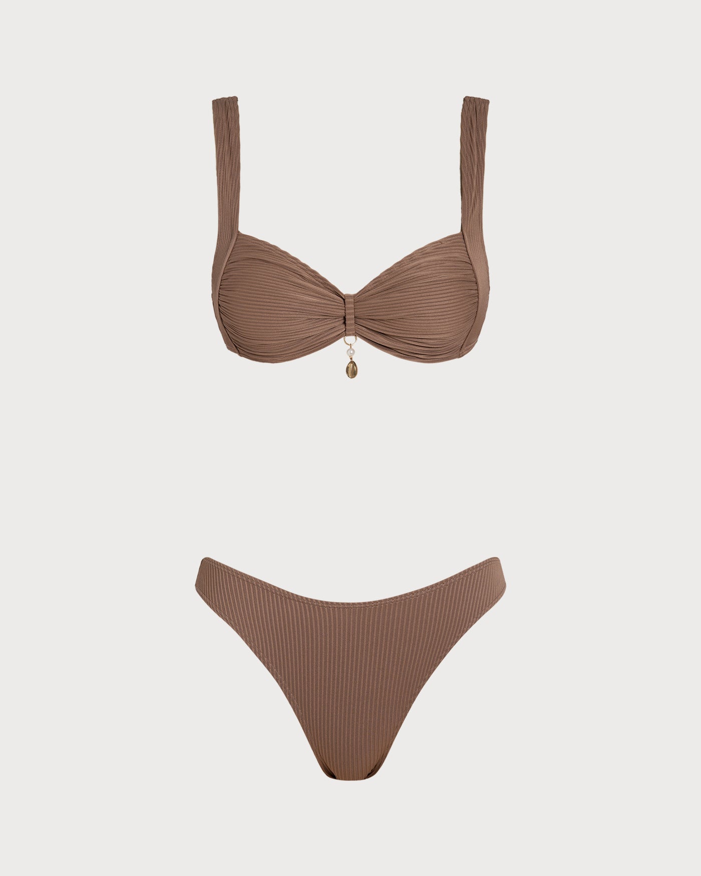 Women's Knitted Polyester Bikini Set Bikinis - RIHOAS