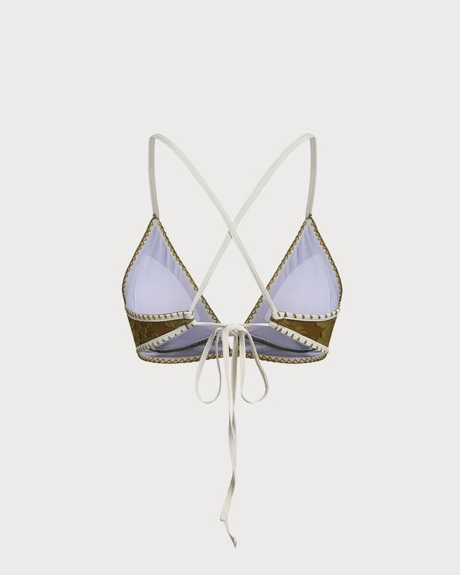 Women's Knitted Polyester Bikini Set Bikinis - RIHOAS