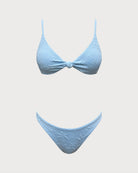 Women's Knitted Polyester Bikini Set - RIHOAS