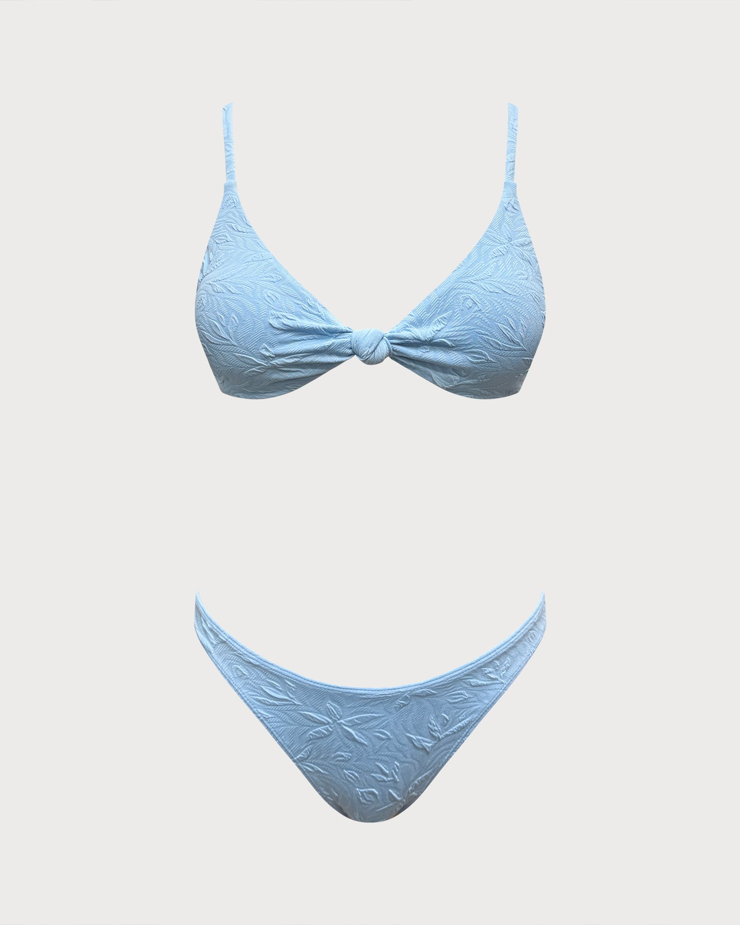 Women's Knitted Polyester Bikini Set - RIHOAS