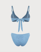 Women's Knitted Polyester Bikini Set Bikinis - RIHOAS