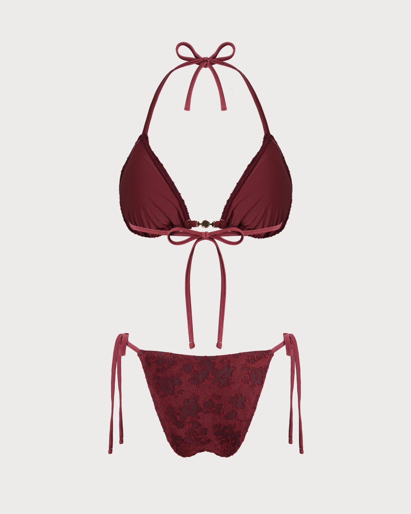 Women's Knitted Polyester Bikini Set Bikinis - RIHOAS