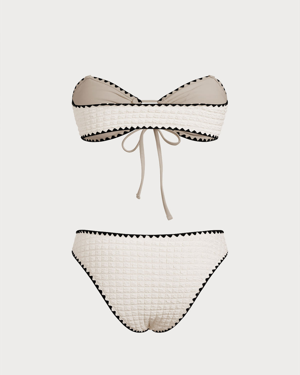 Women's Knitted Polyester Bikini Set Bikinis - RIHOAS