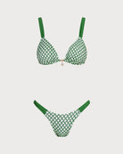 Women's Knitted Polyester Bikini Set Bikinis - RIHOAS