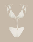 Women's Knitted Polyester Bikini Set - RIHOAS - 04