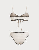 Women's Knitted Polyester Bikini Set Bikinis - RIHOAS