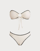 Women's Knitted Polyester Bikini Set Bikinis - RIHOAS
