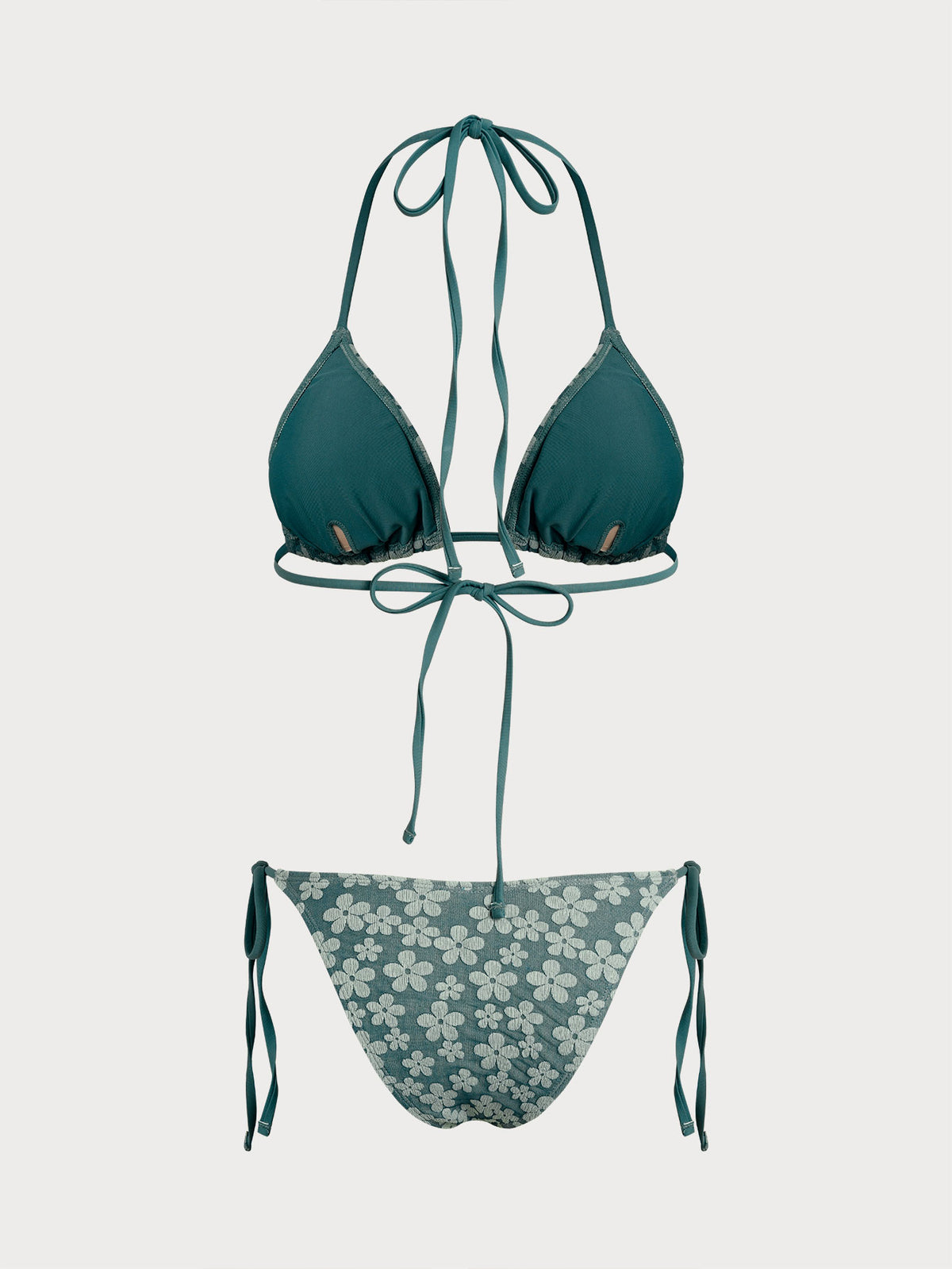 Women's Knitted Polyester Bikini Sets Bikinis - RIHOAS