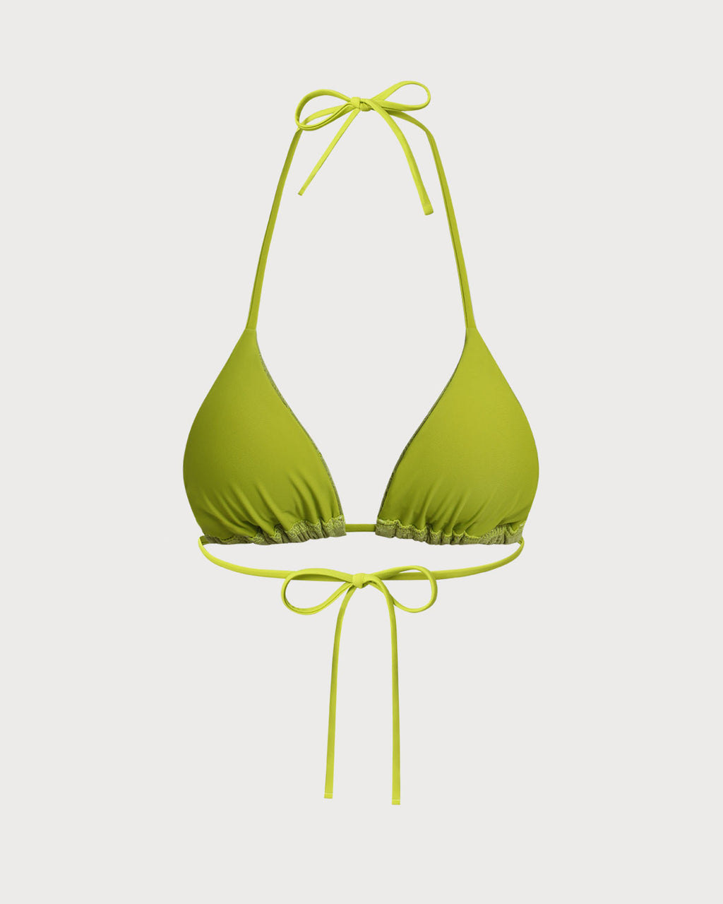 Women's Knitted Polyester Bikini Top Bikinis - RIHOAS