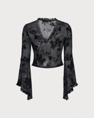 Women's Knitted Polyester Blouses - RIHOAS - 04