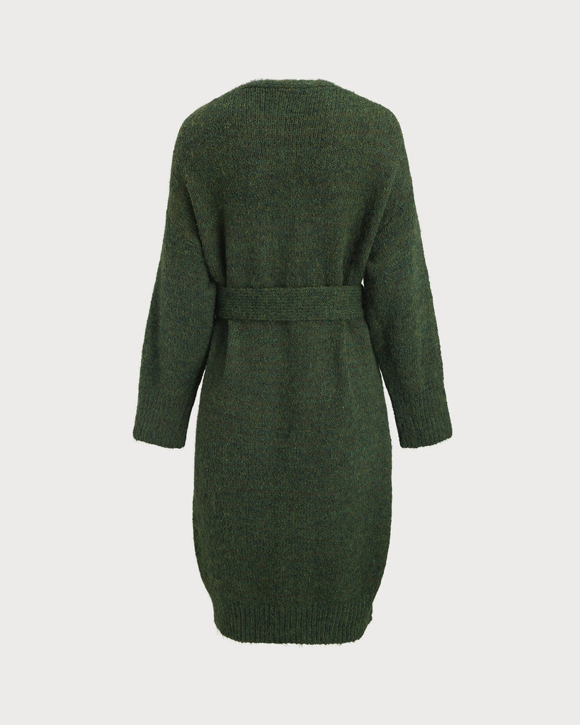 Women's Knitted Polyester Cardigan Sweater Tops - RIHOAS