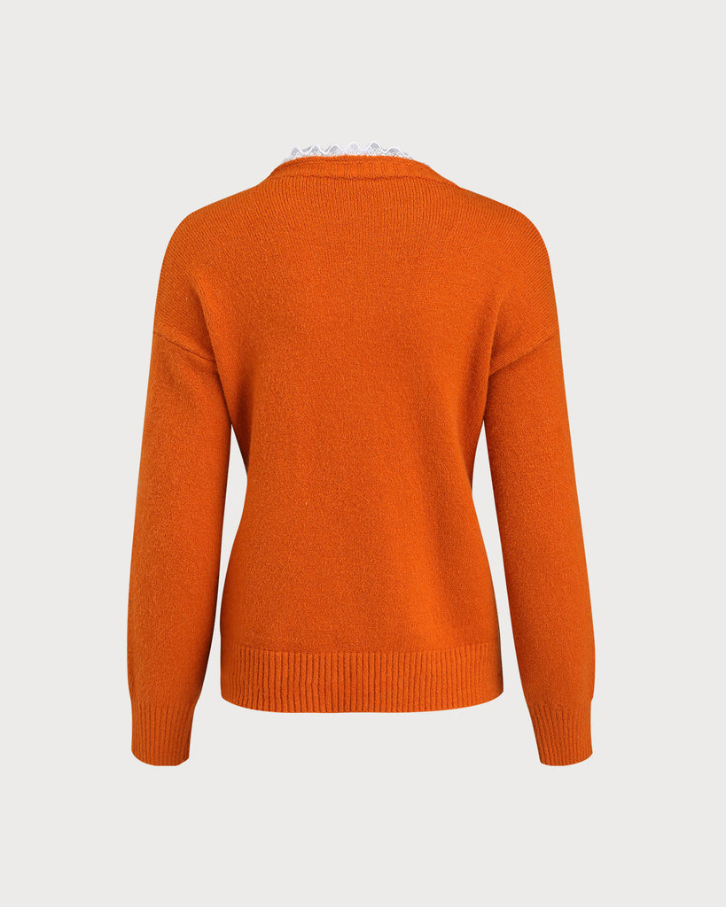 Women's Knitted Polyester Cardigan Sweater Tops - RIHOAS