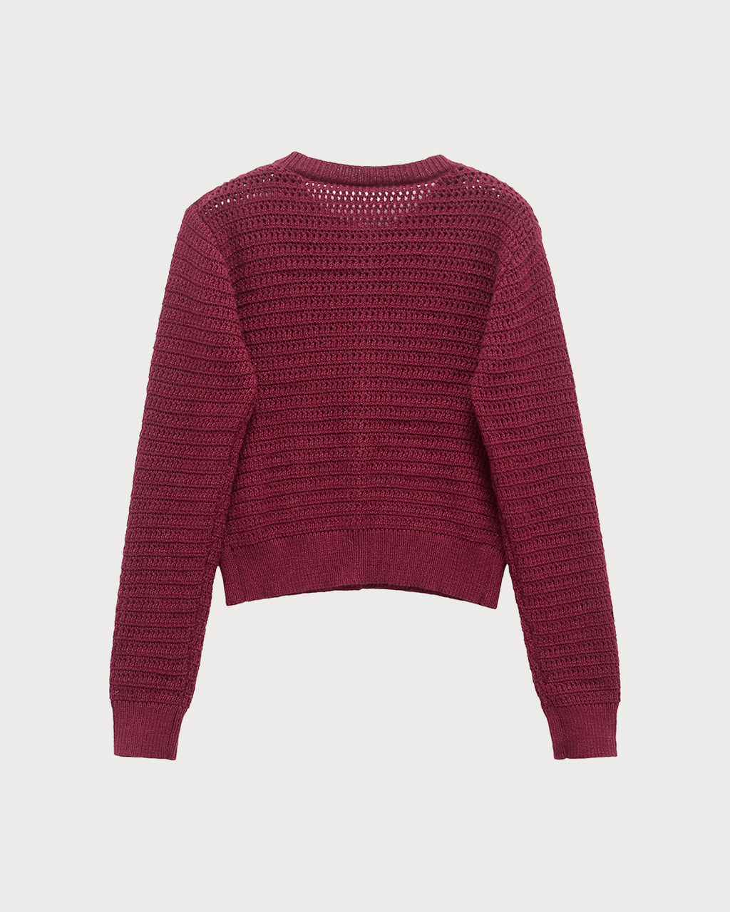 Women's Knitted Polyester Cardigan Tops - RIHOAS