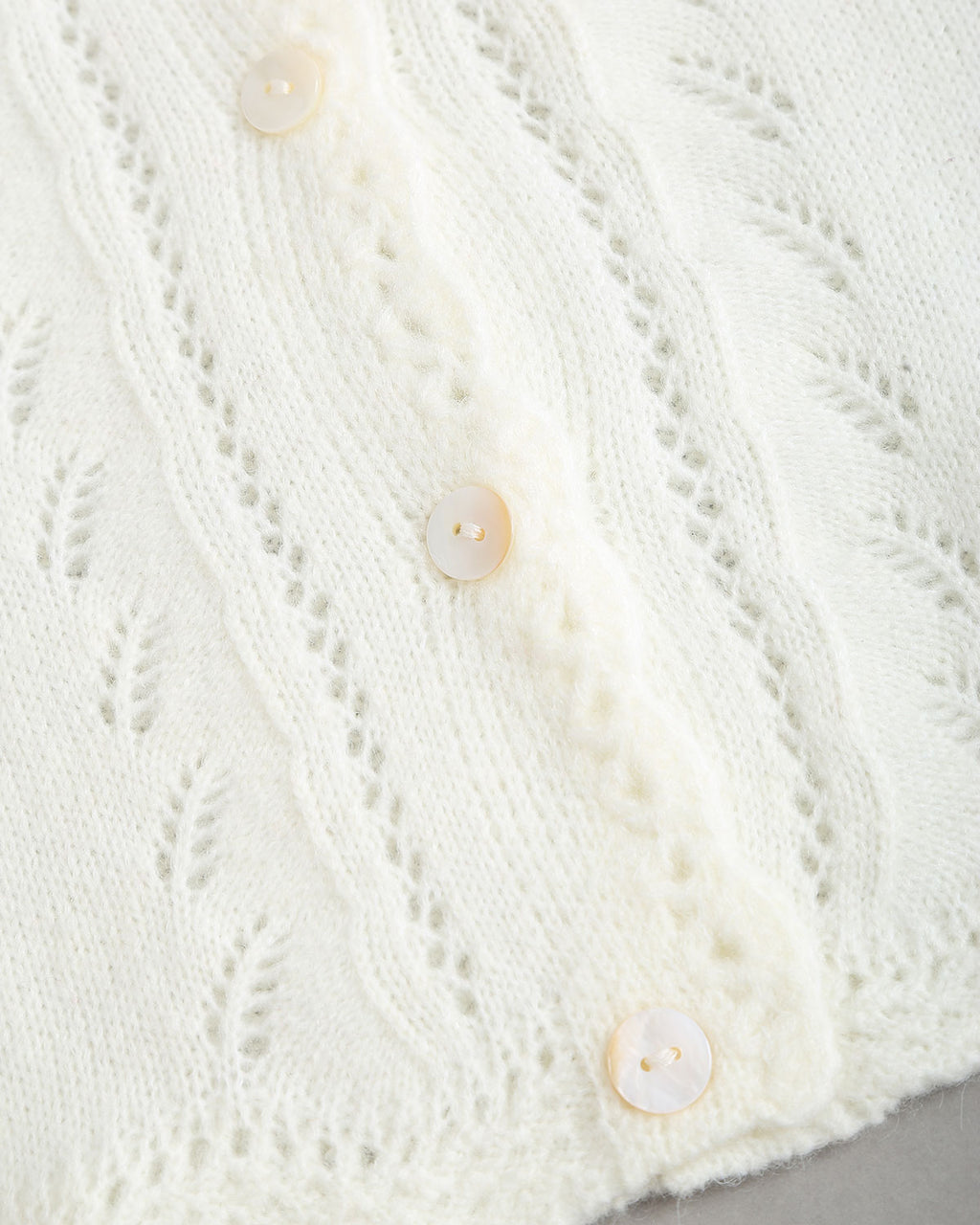 Women's Knitted Polyester Cardigan Tops - RIHOAS