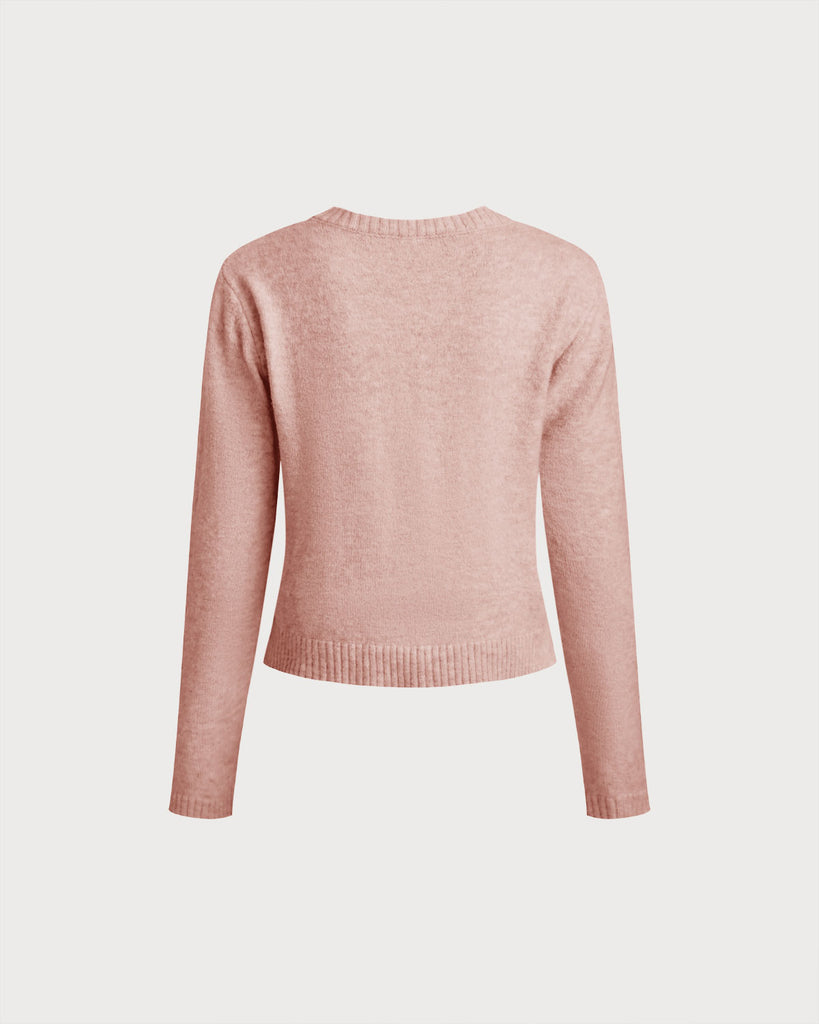 Women's Knitted Polyester Cardigan Tops - RIHOAS