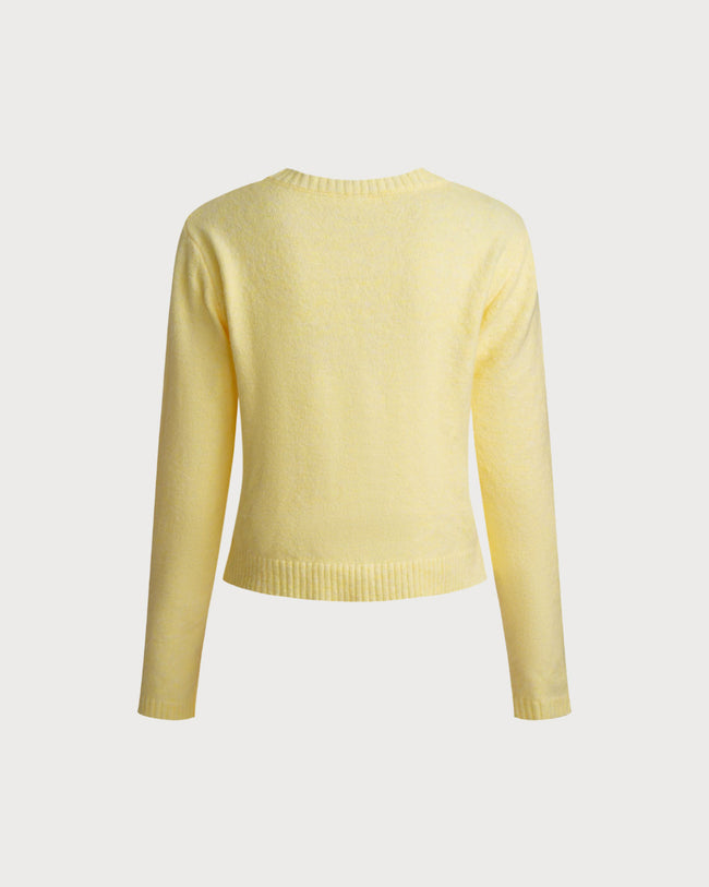 Women's Knitted Polyester Cardigan Tops - RIHOAS