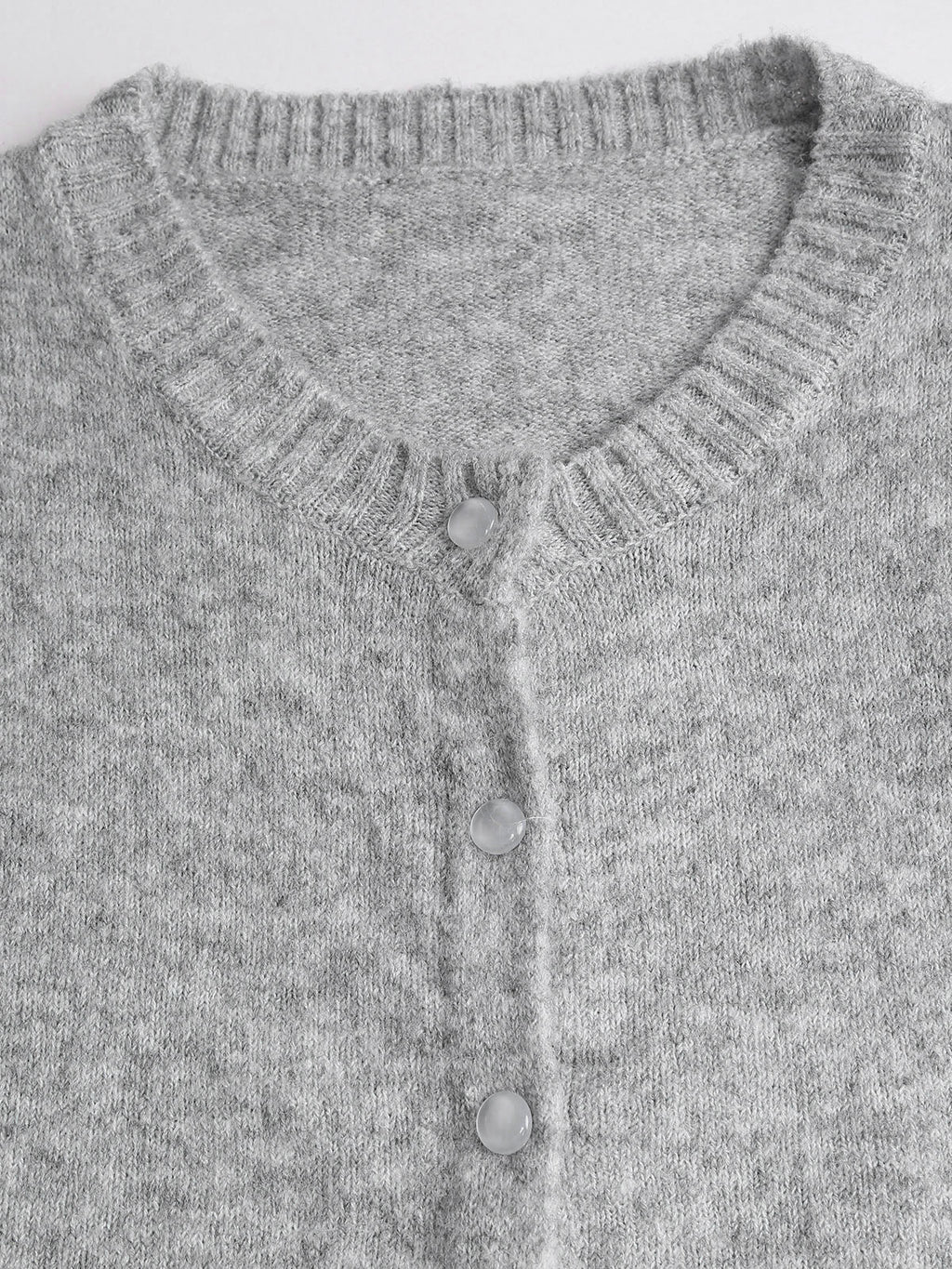 Women's Knitted Polyester Cardigan Tops - RIHOAS