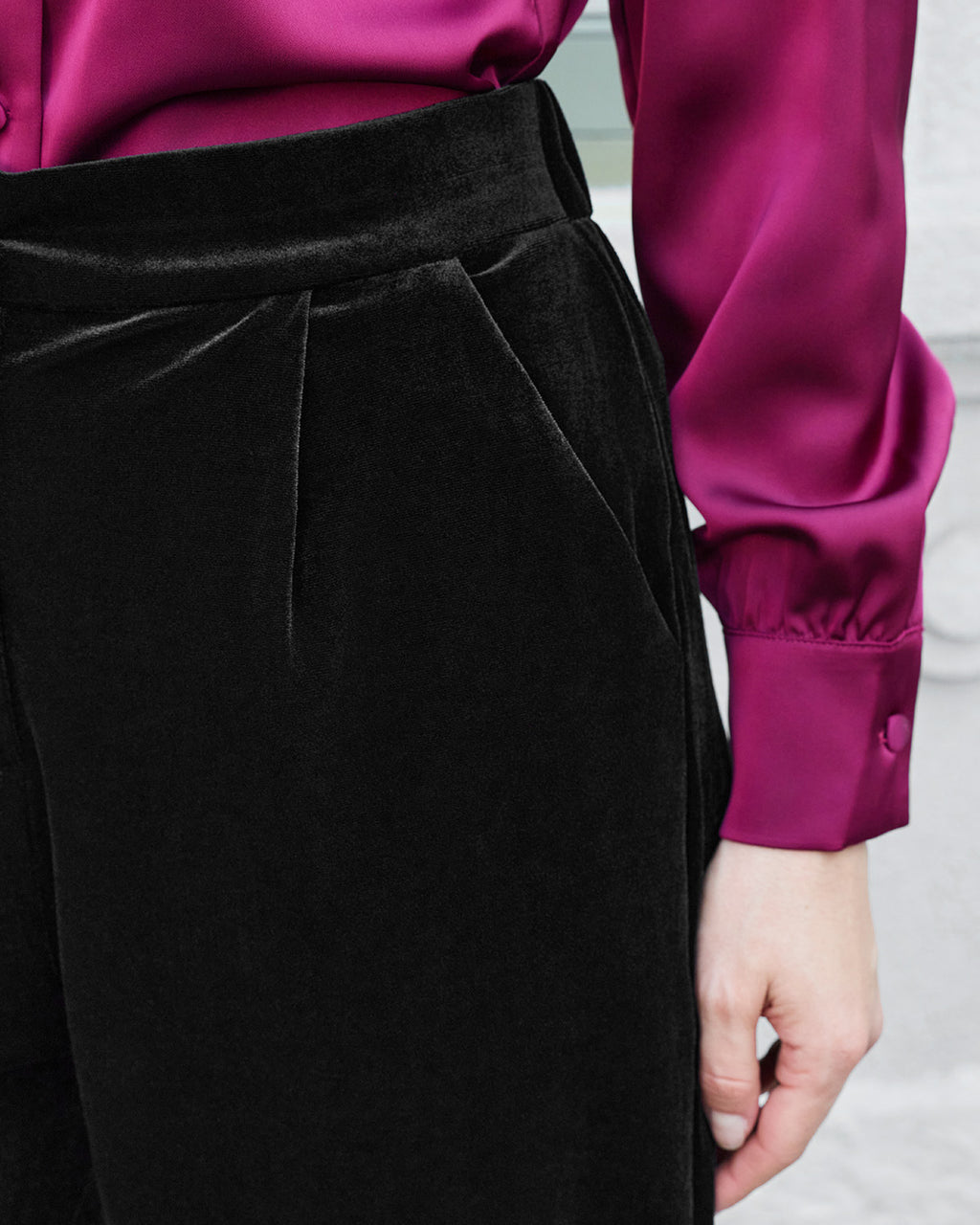 Women's Knitted Polyester Casual Pants Bottoms - RIHOAS