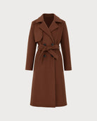 Women's Knitted Polyester Coat - RIHOAS - 01