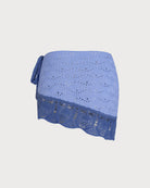 Women's knitted polyester crochet color-blocked cover-up Cover-ups - RIHOAS