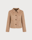 Women's Knitted Polyester Jacket - RIHOAS - 01