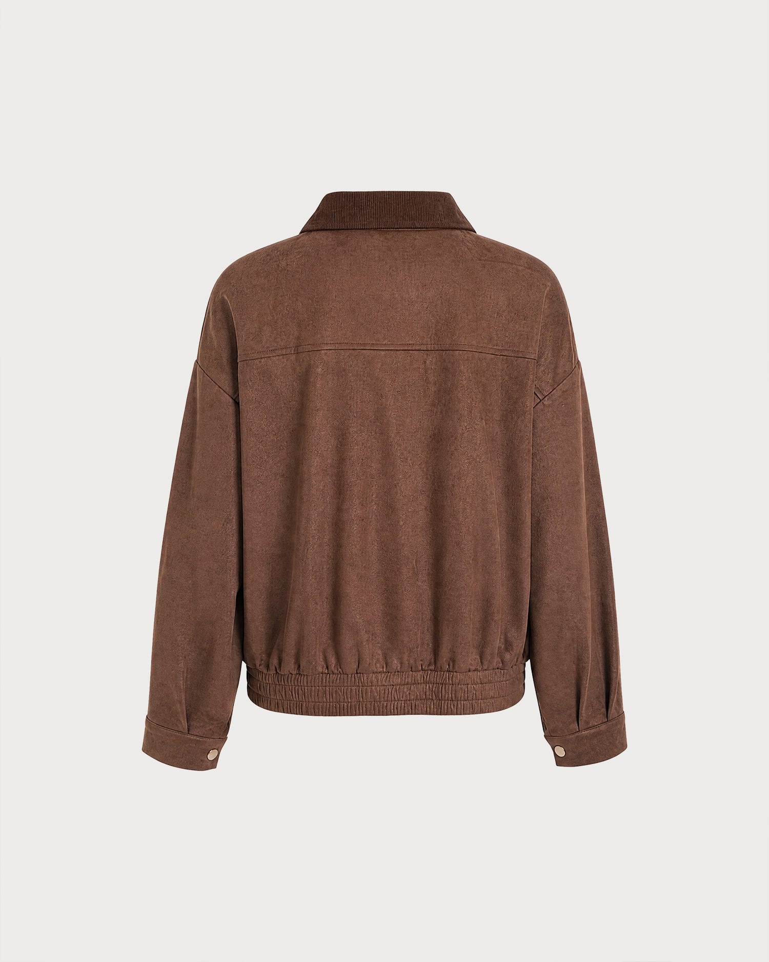 Women's Knitted Polyester Jacket - RIHOAS - 02