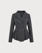 Women's Knitted Polyester Jacket - RIHOAS - 02