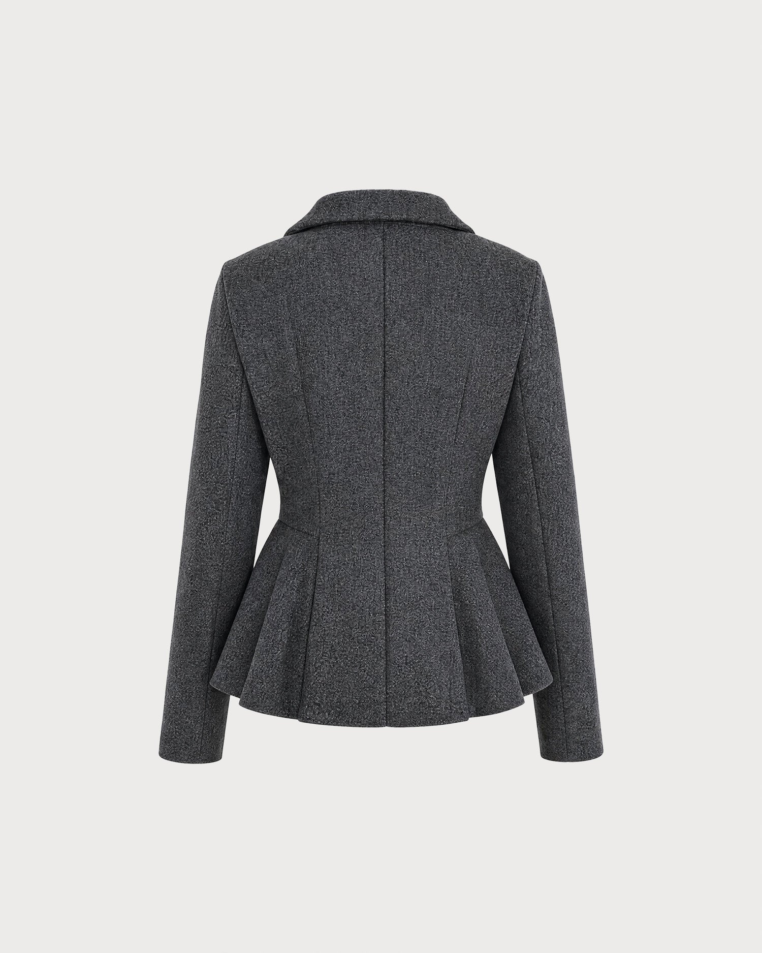 Women's Knitted Polyester Jacket - RIHOAS - 03