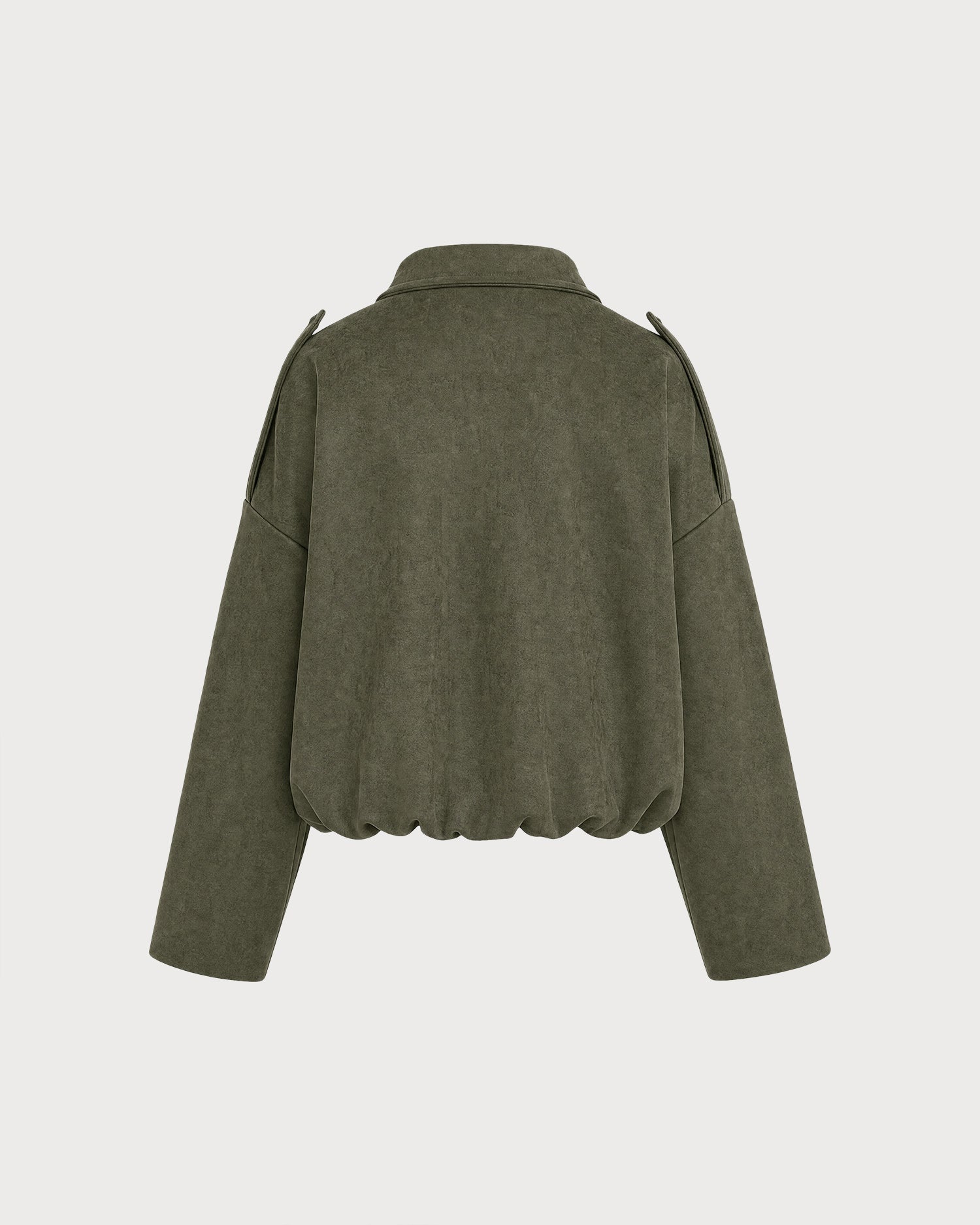 Women's Knitted Polyester Jacket - RIHOAS - 04