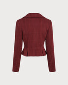 Women's knitted polyester jacket Outerwear - RIHOAS