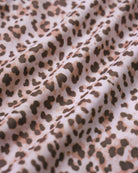 Women's Knitted Polyester Leopard Print Bikini Set Bikinis - RIHOAS