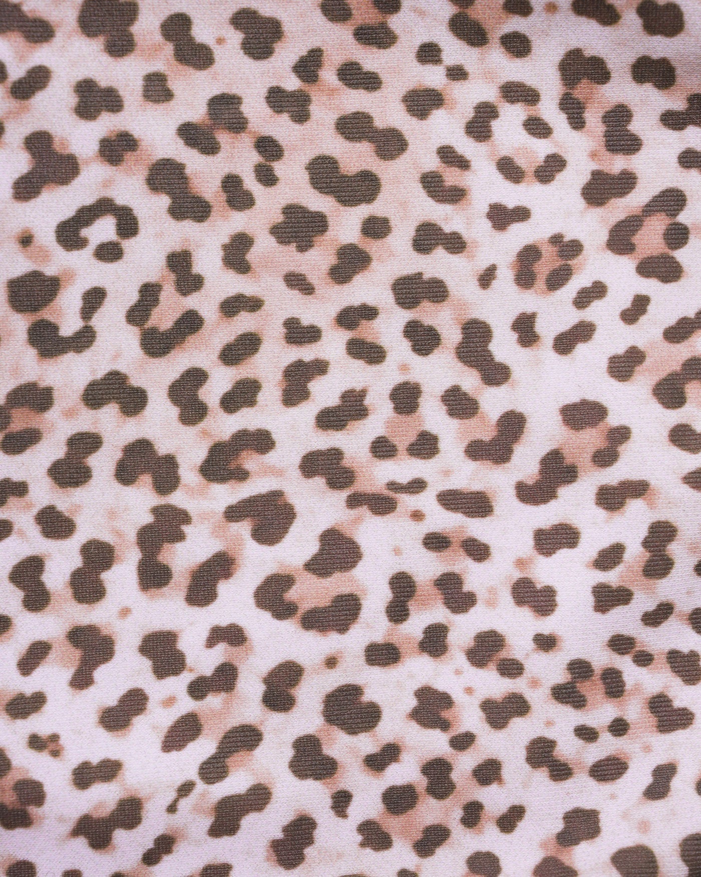 Women's Knitted Polyester Leopard Print Bikini Set Bikinis - RIHOAS