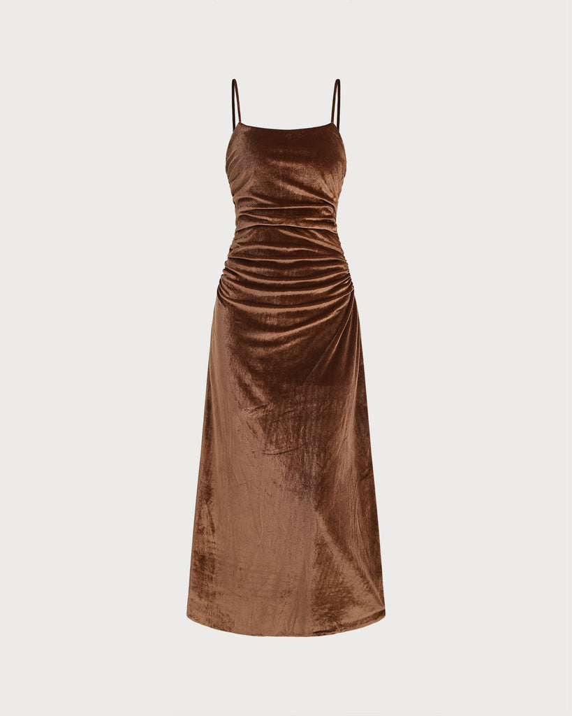 Women's Knitted Polyester Long Dress Dresses - RIHOAS
