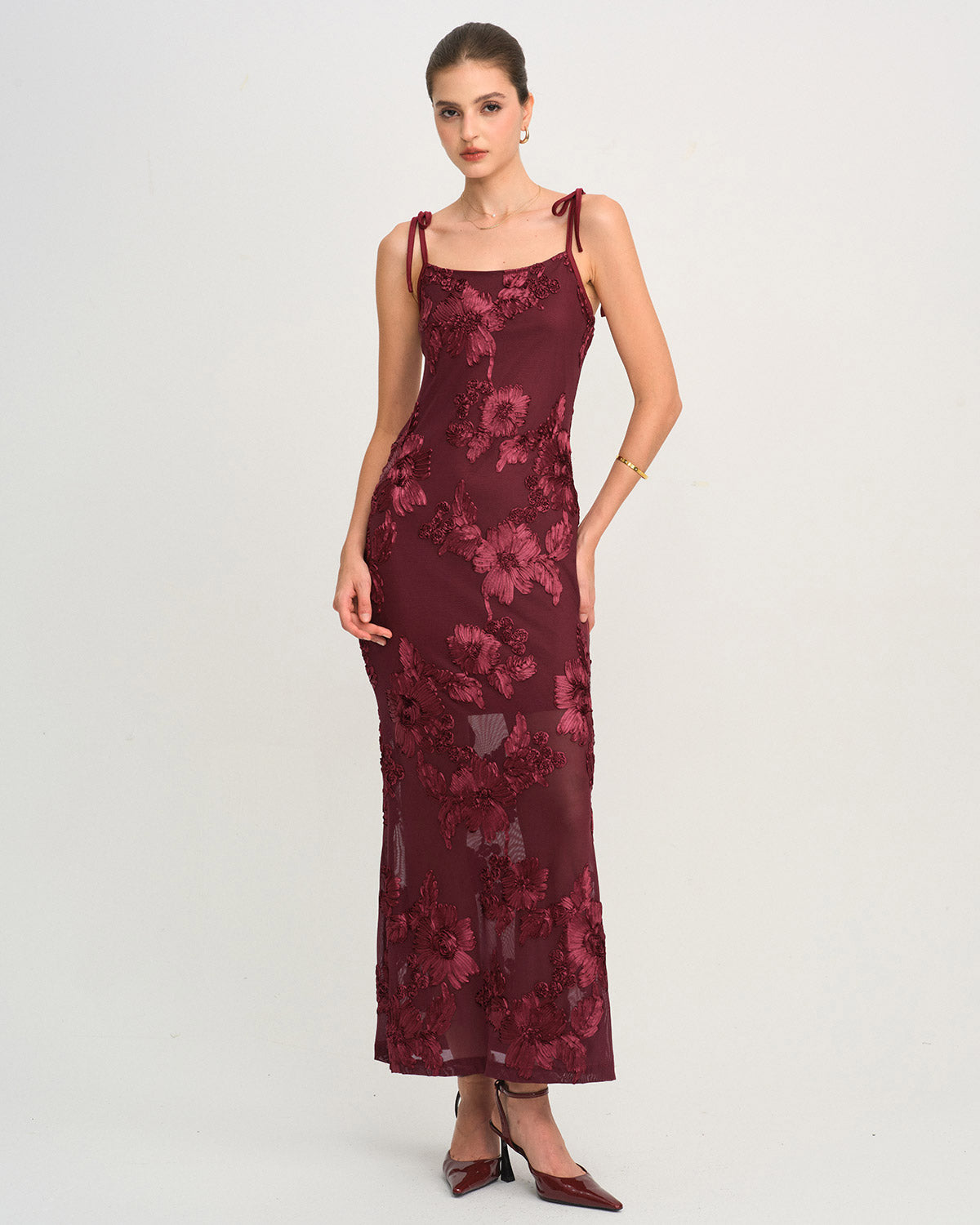 Women's Knitted Polyester Maxi Dress Dresses - RIHOAS