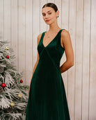 Women's Knitted Polyester Maxi Dress Dresses - RIHOAS