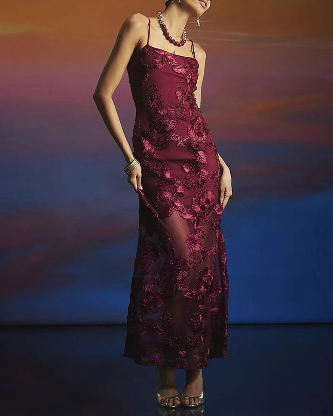 Women's Knitted Polyester Maxi Dress Dresses - RIHOAS