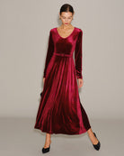 Women's Knitted Polyester Maxi Dress Dresses - RIHOAS