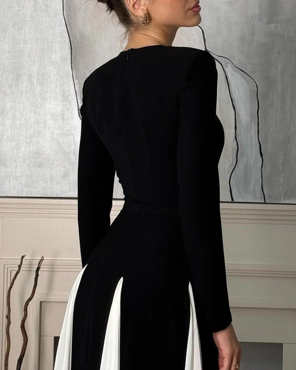 Women's Knitted Polyester Maxi Dress Dresses - RIHOAS