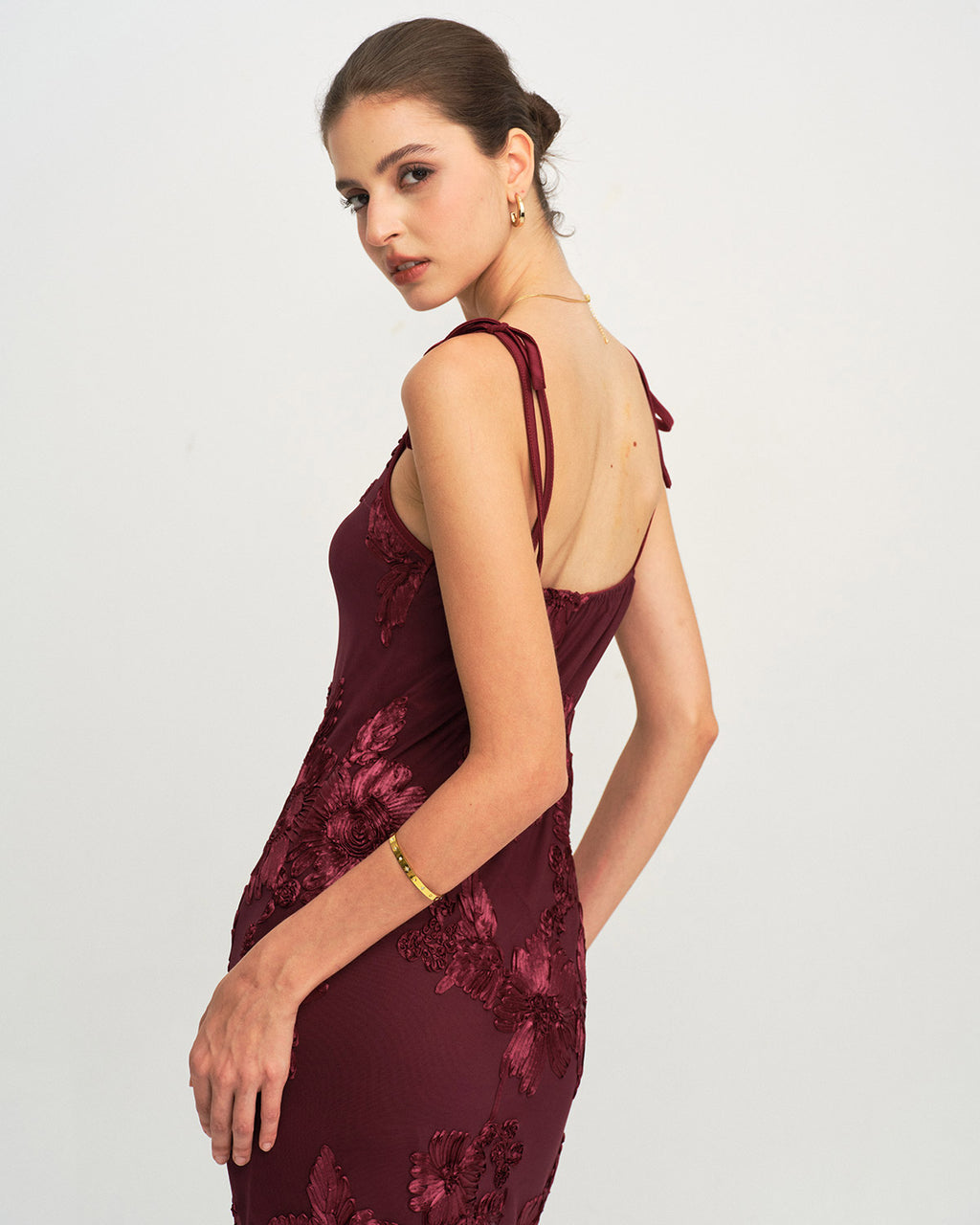 Women's Knitted Polyester Maxi Dress Dresses - RIHOAS