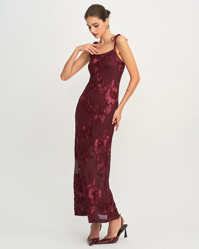 Women's Knitted Polyester Maxi Dress Dresses - RIHOAS