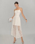 Women's Knitted Polyester Maxi Dress Dresses - RIHOAS