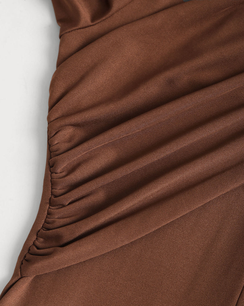 Women's Knitted Polyester Maxi Dresses Dresses - RIHOAS