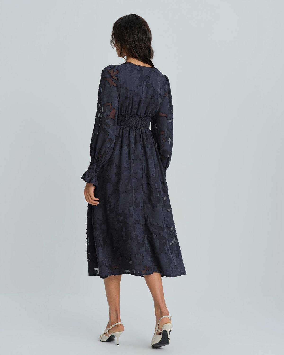 Women's Knitted Polyester Midi  Dress Dresses - RIHOAS