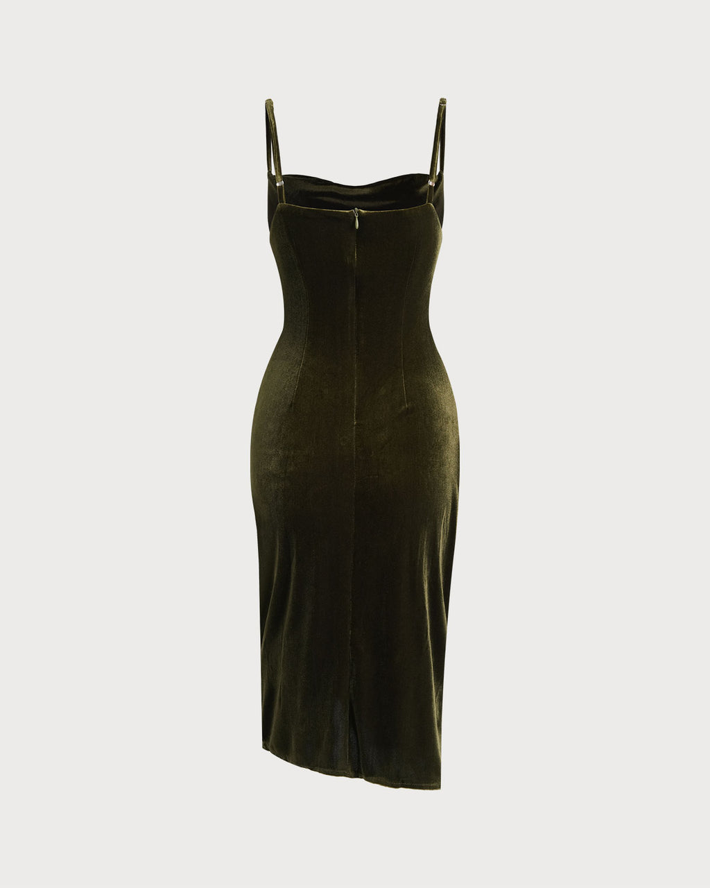 Women's Knitted Polyester Midi Dress Dresses - RIHOAS