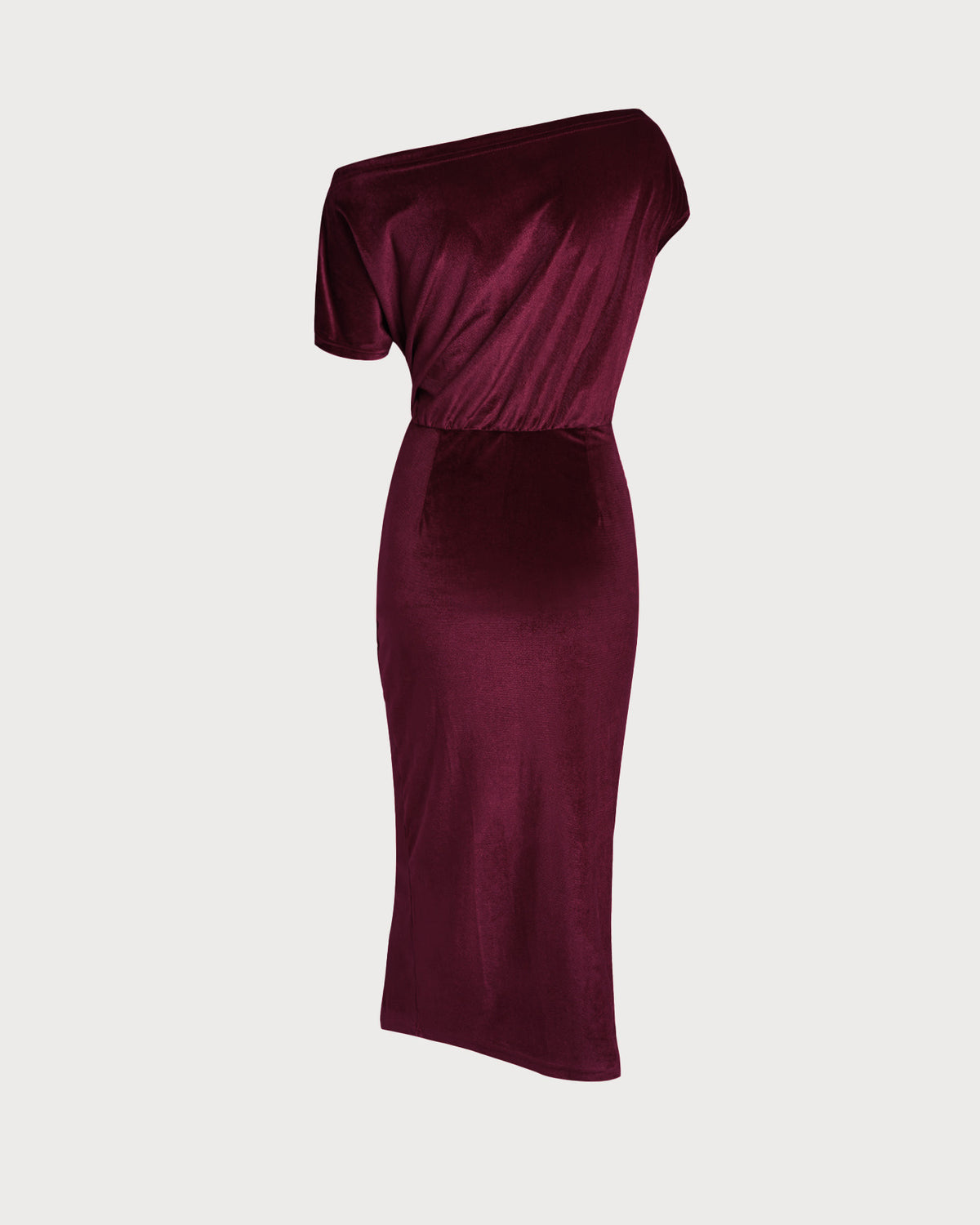 Women's Knitted Polyester Midi Dress Dresses - RIHOAS