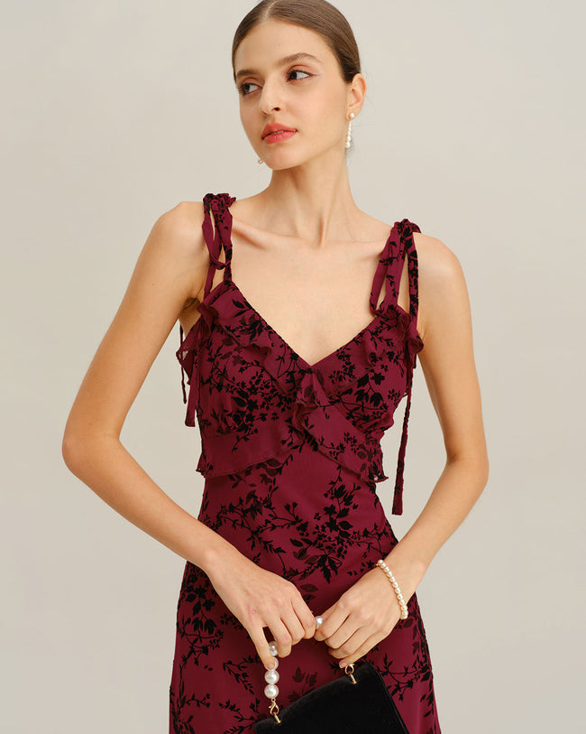 Women's Knitted Polyester Midi Dress Dresses - RIHOAS