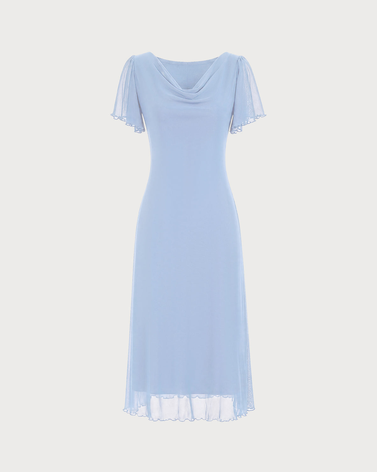 Women's Knitted Polyester Midi Dresses - RIHOAS - 24
