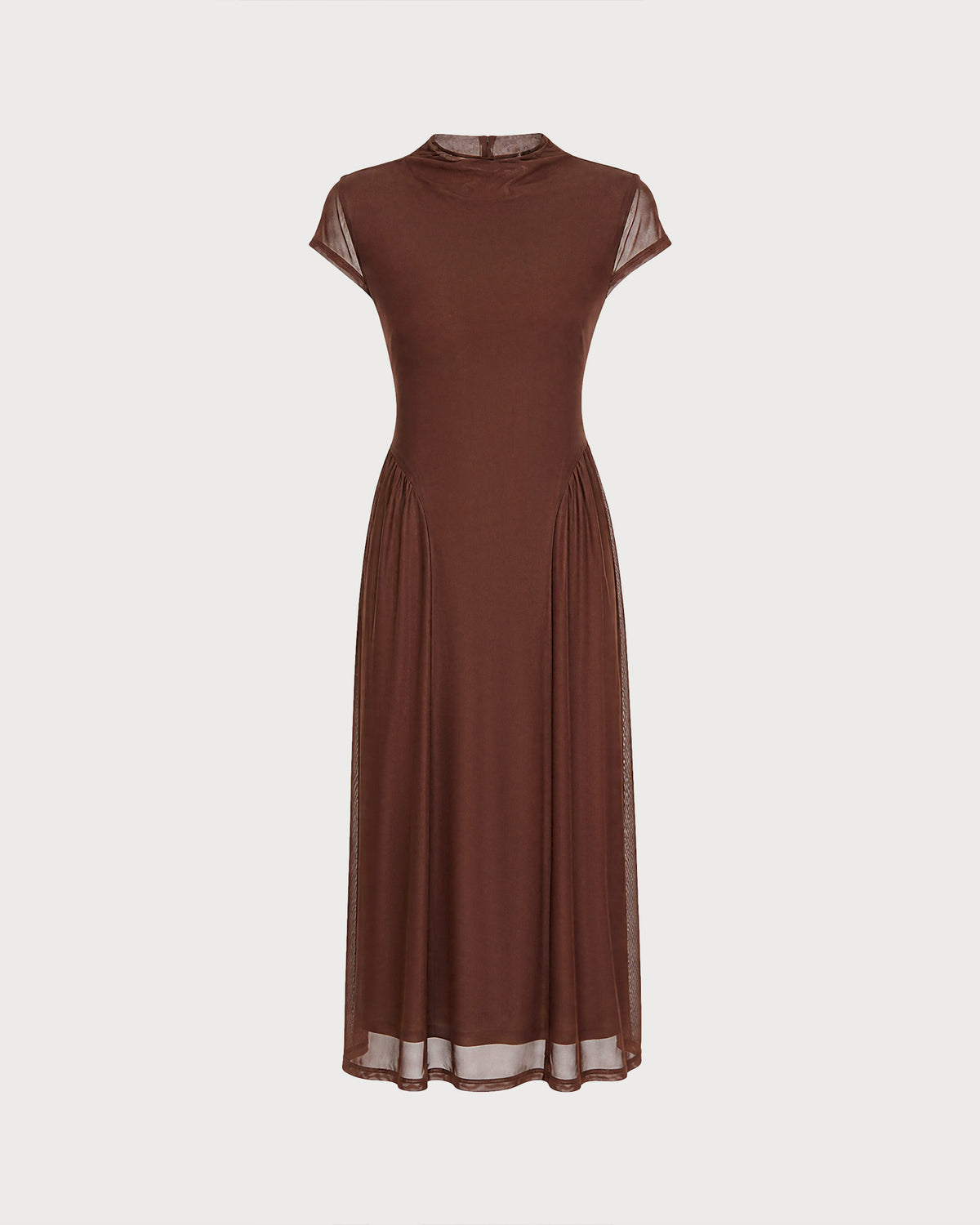 Women's Knitted Polyester Midi Dresses - RIHOAS